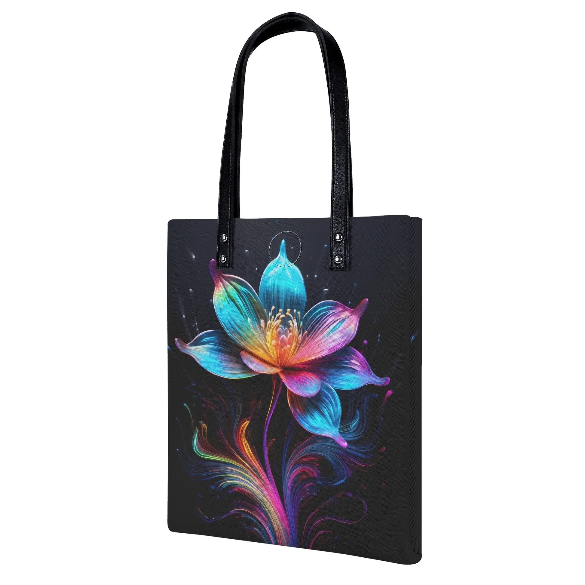 neon-lotusblume-pu-leder-handtasche-handtasche-jlr-design-2 - JLR Design