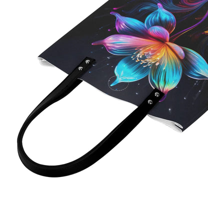 neon-lotusblume-pu-leder-handtasche-handtasche-jlr-design-3 - JLR Design