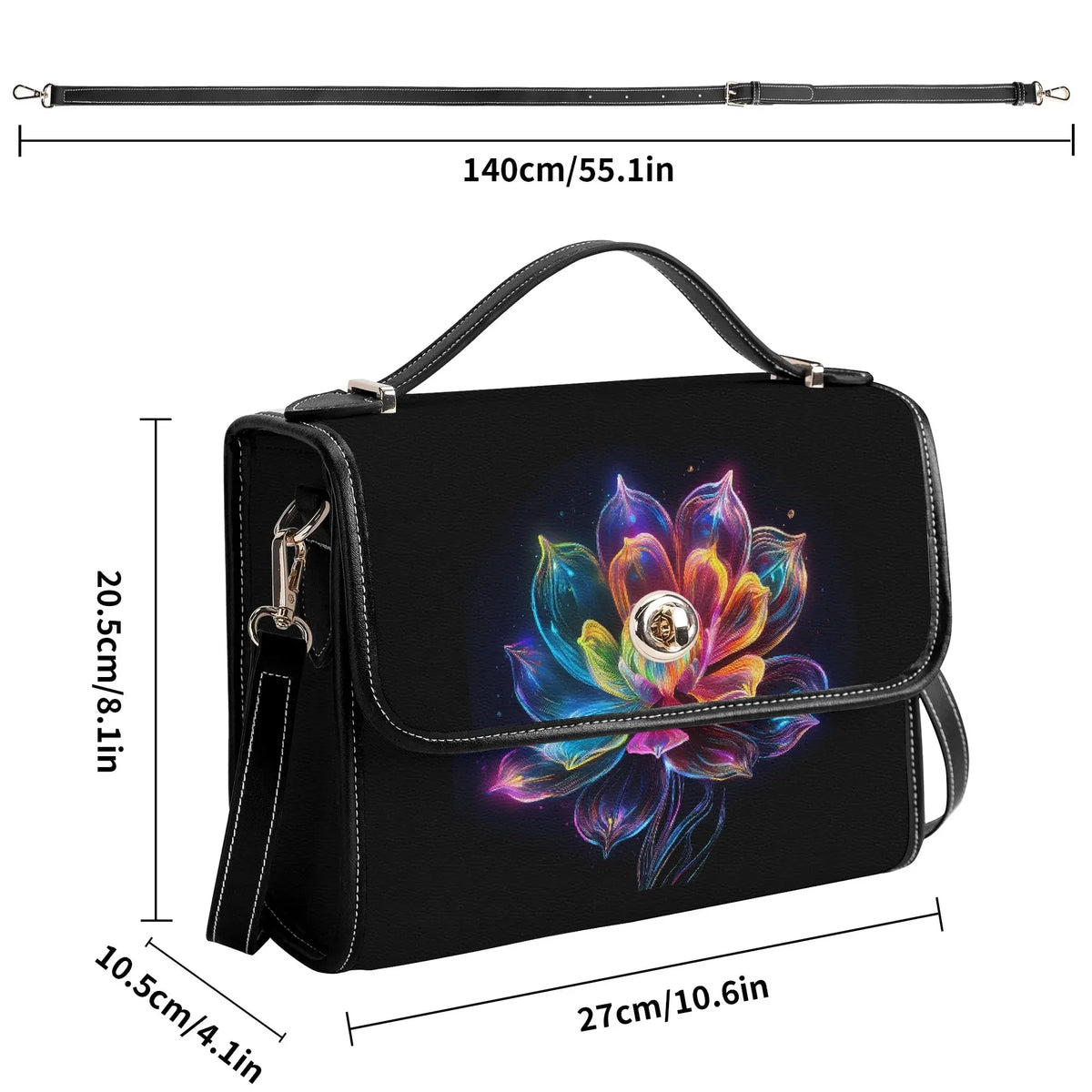 neon-magnolie-v3-satchel-bag-umhangetasche-umhangetasche-jlr-design-jlr-design-de-8 - JLR Design