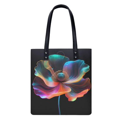 neon-mohnblume-2-pu-leder-handtasche-handtasche-jlr-design-1 - JLR Design
