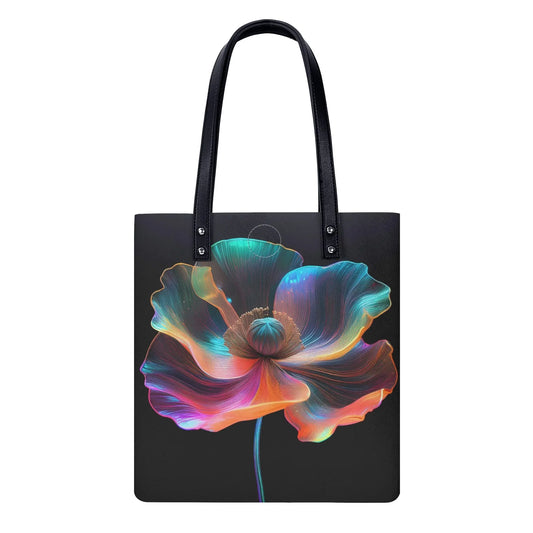 neon-mohnblume-2-pu-leder-handtasche-handtasche-jlr-design-1 - JLR Design