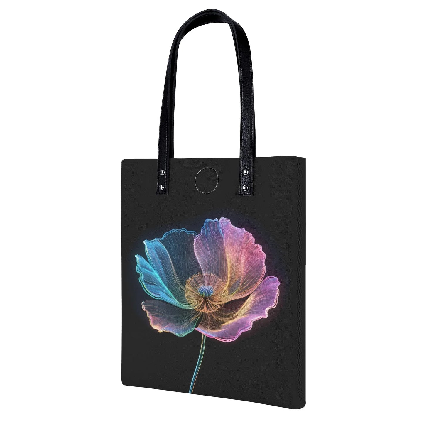 neon-mohnblume-pu-leder-handtasche-handtasche-jlr-design-2 - JLR Design