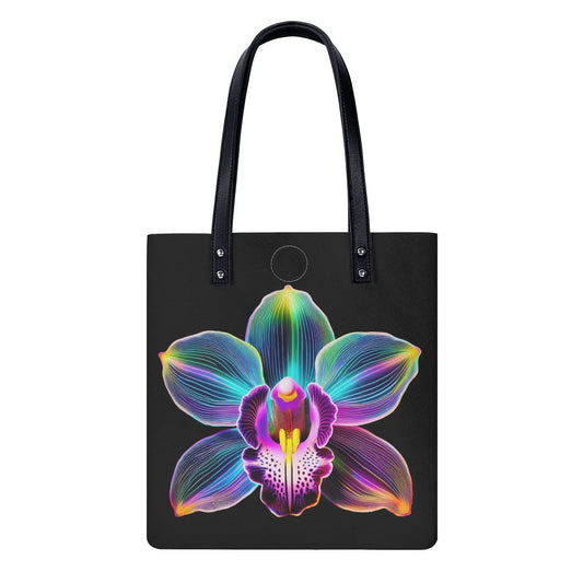 neon-orchidee-2-pu-leder-handtasche-handtasche-jlr-design-1 - JLR Design