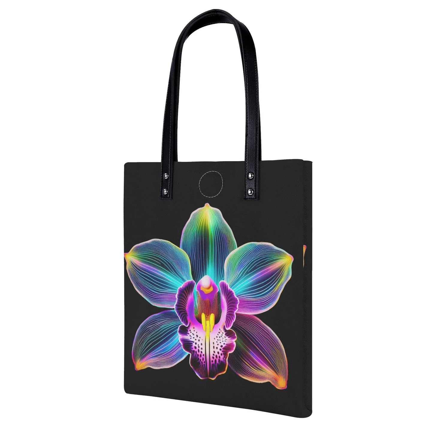 neon-orchidee-2-pu-leder-handtasche-handtasche-jlr-design-2 - JLR Design