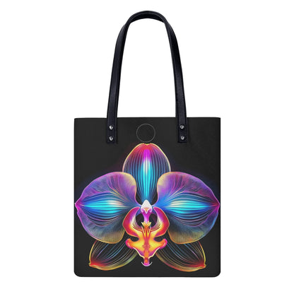 neon-orchidee-pu-leder-handtasche-handtasche-jlr-design-1 - JLR Design