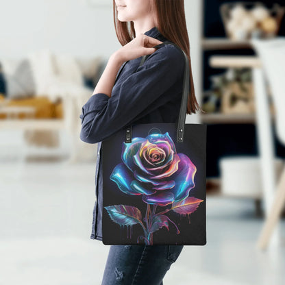 neon-rose-2-pu-leder-handtasche-handtasche-jlr-design-5 - JLR Design