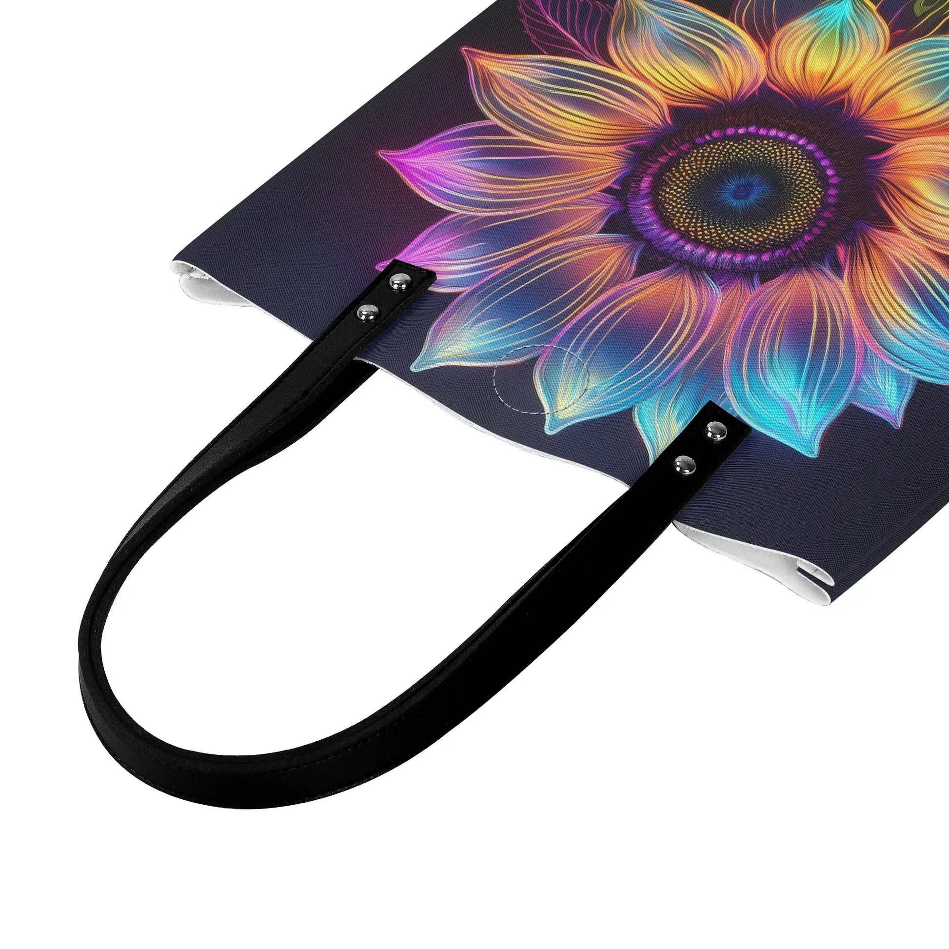 neon-sonnenblume-pu-leder-handtasche-handtasche-jlr-design-3 - JLR Design