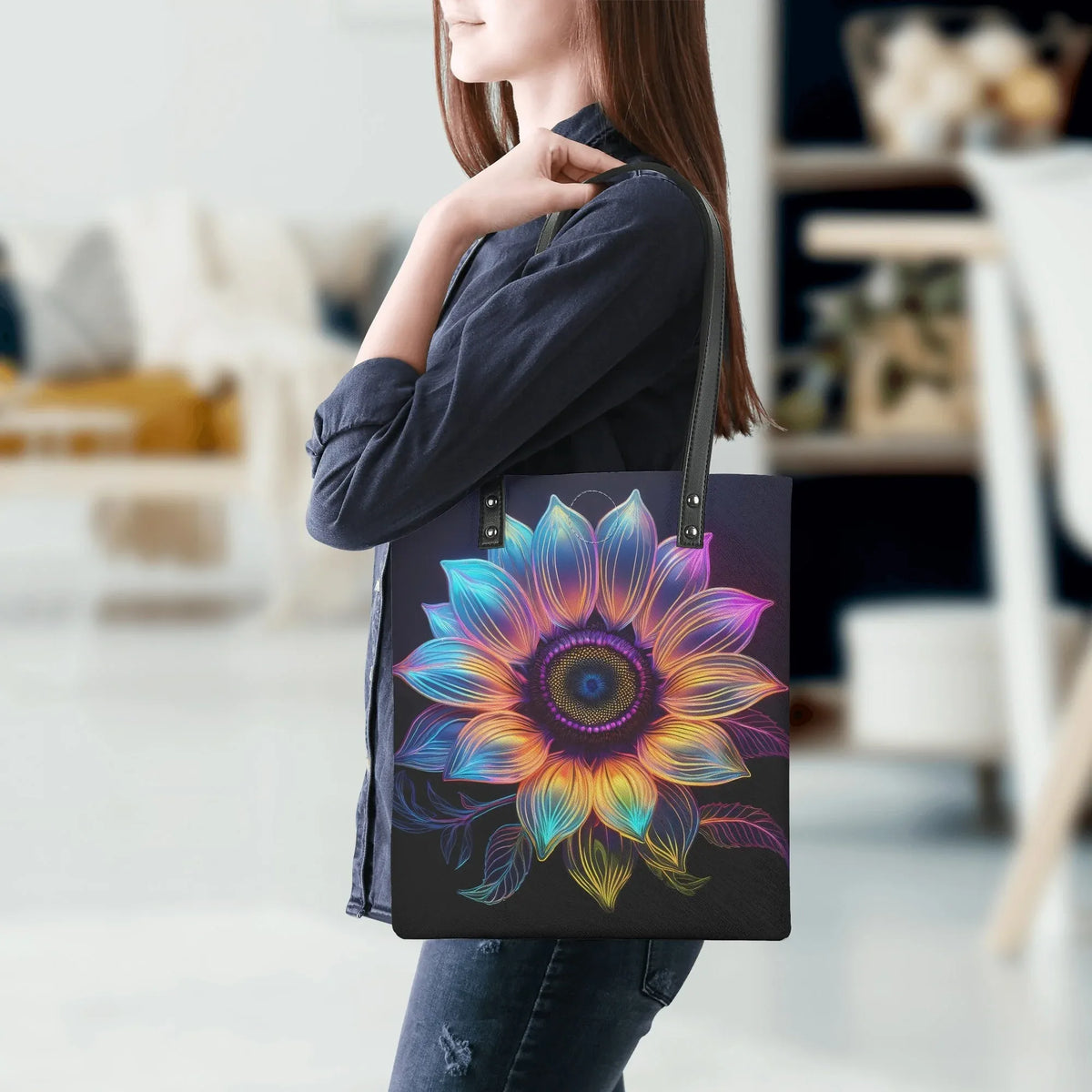 neon-sonnenblume-pu-leder-handtasche-handtasche-jlr-design-jlr-design-de-5 - JLR Design