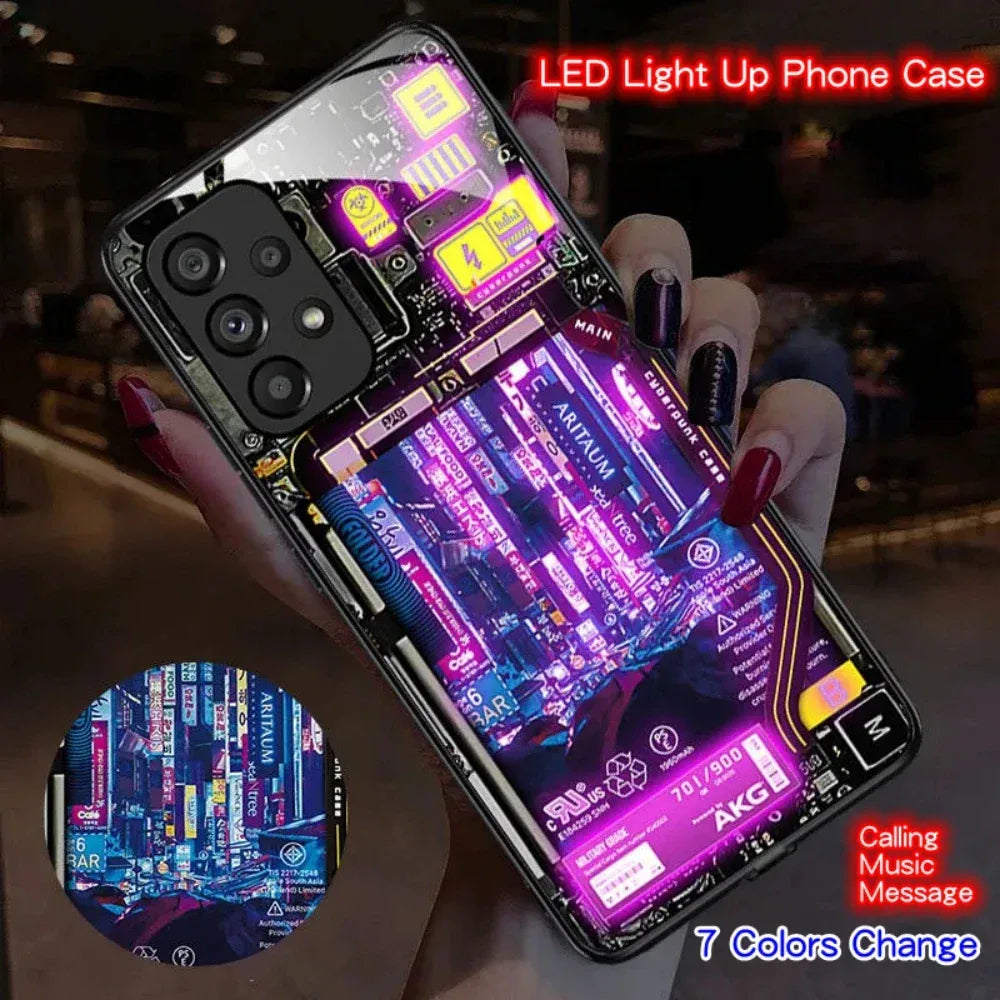 neonfarbene-hulle-mit-led-licht-fur-samsung-s24-s23-s22-cover-jlr-design-3 - JLR Design