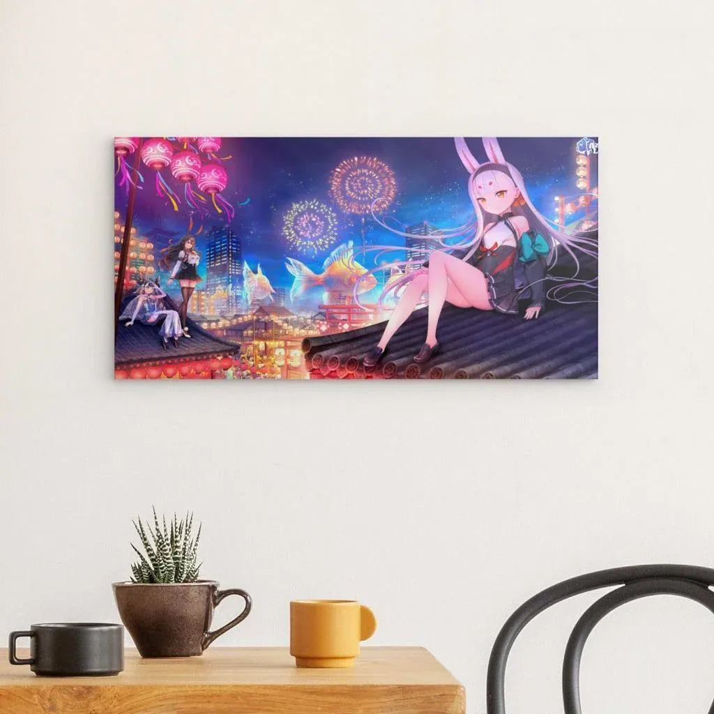 new-year-festival-azur-lane-poster-poster-jlr-design-2 - JLR Design