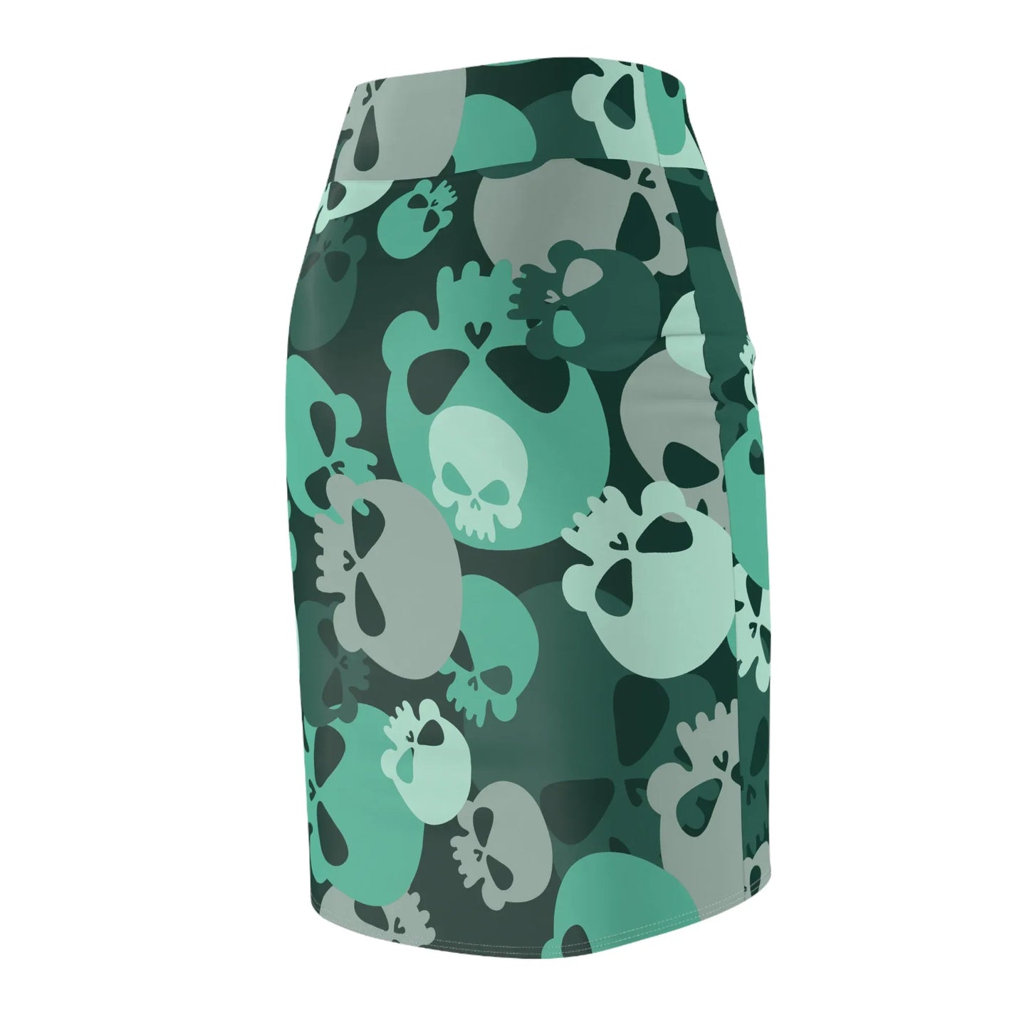 niagara-skull-bleistiftrock-fur-damen-eleganter-mid-waist-rock-mit-stretch-komfort-bleistiftrock-jlr-design-4 - JLR Design