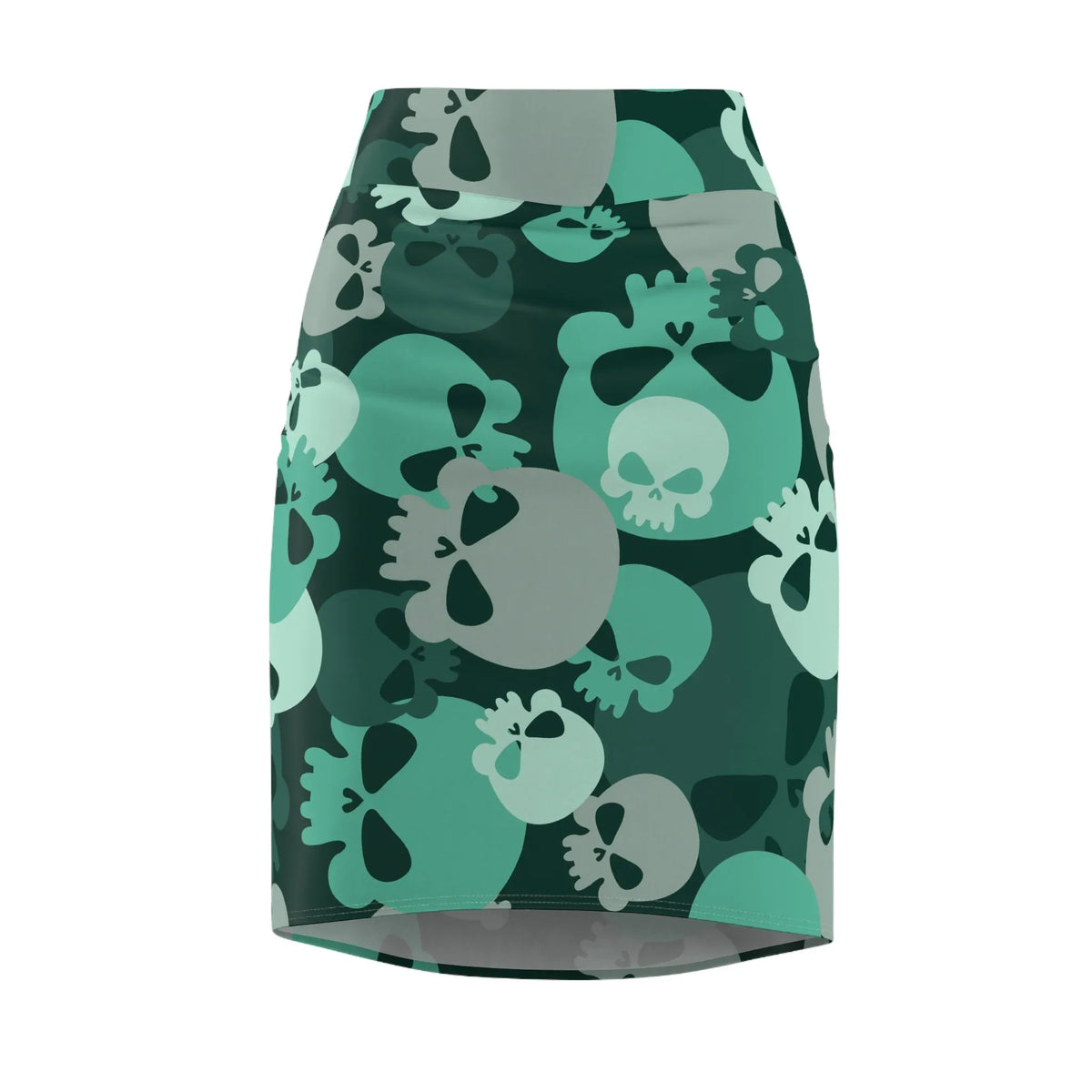 niagara-skull-bleistiftrock-fur-damen-eleganter-mid-waist-rock-mit-stretch-komfort-bleistiftrock-jlr-design-jlr-design-de-1 - JLR Design