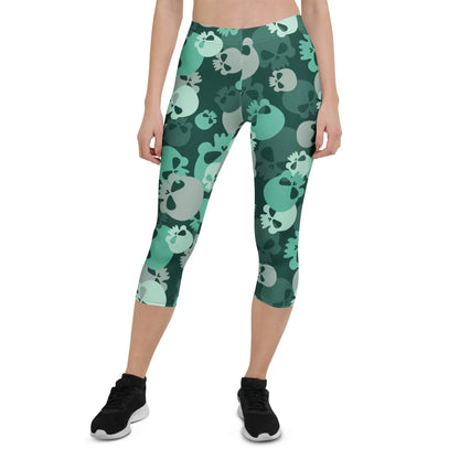 niagara-skull-damen-capri-leggings-capri-leggings-jlr-design-1 - JLR Design