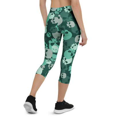 niagara-skull-damen-capri-leggings-capri-leggings-jlr-design-8 - JLR Design