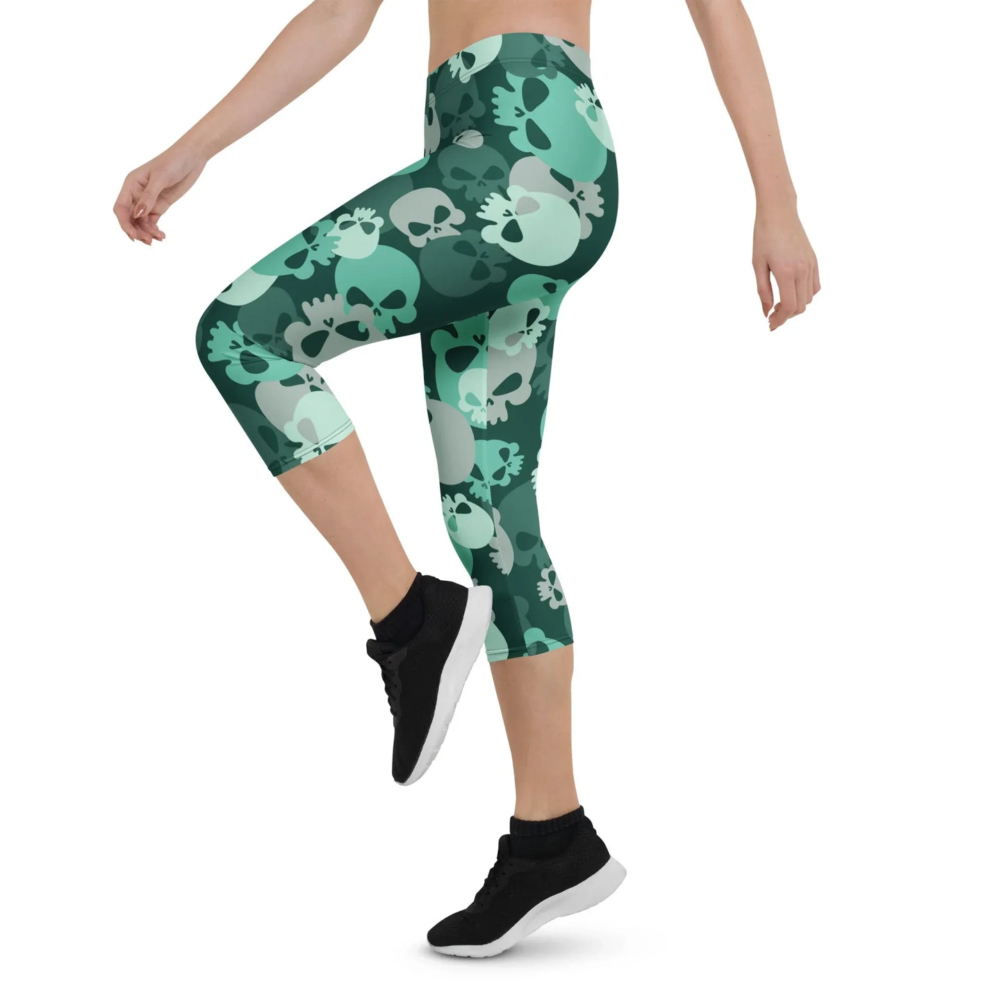 niagara-skull-damen-capri-leggings-capri-leggings-jlr-design-9 - JLR Design