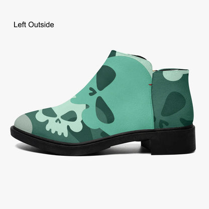 niagara-skull-elegante-reissverschluss-stiefeletten-stiefeletten-jlr-design-5 - JLR Design