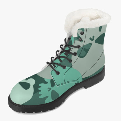 niagara-skull-faux-fur-leder-boots-boots-jlr-design-3 - JLR Design