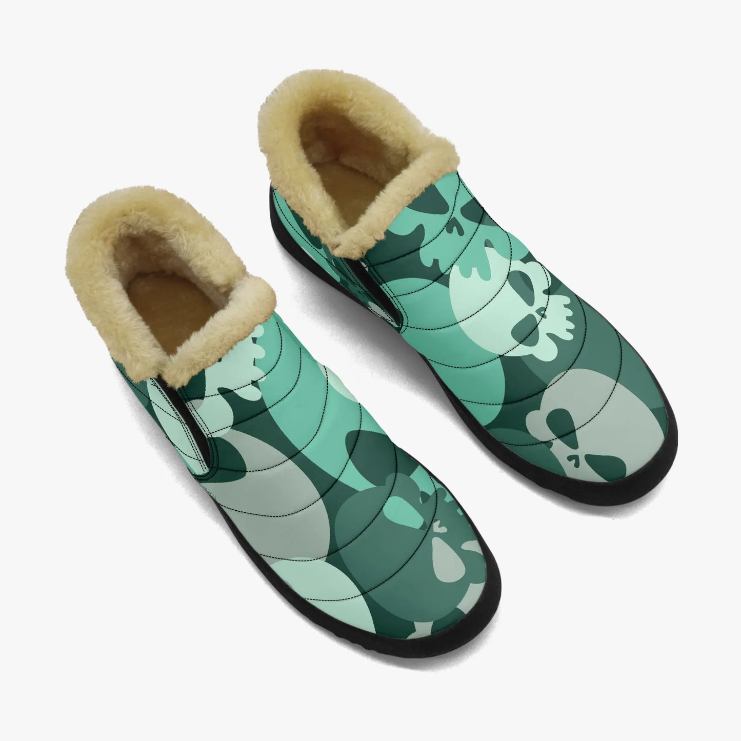 niagara-skull-faux-fur-slipper-slipper-jlr-design-2 - JLR Design