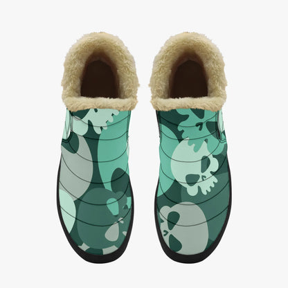 niagara-skull-faux-fur-slipper-slipper-jlr-design-5 - JLR Design