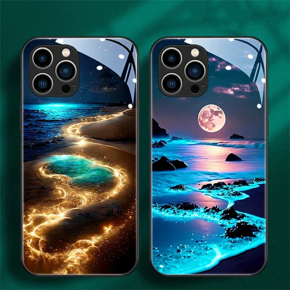 night-beach-led-hulle-fur-samsung-galaxy-s22s23s24plusultra-cover-jlr-design-2 - JLR Design