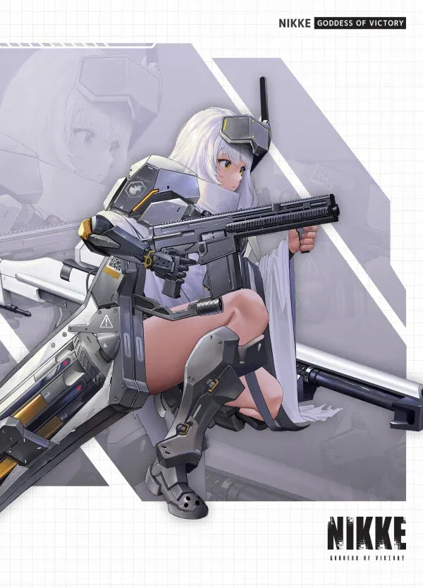 nikke-goddess-of-victory-snow-white-geared-up-tischaufsteller-tischaufsteller-jlr-design-2 - JLR Design