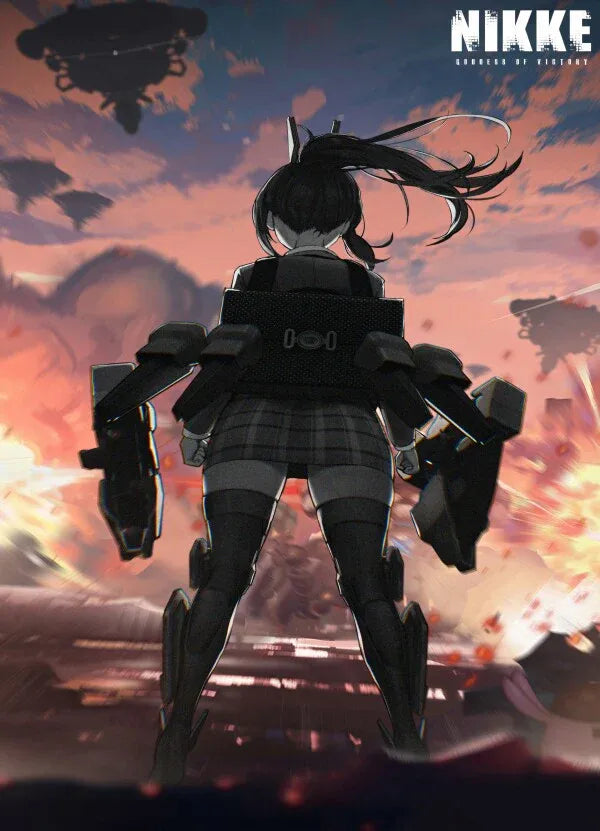 nikke-goddess-of-victory-zwei-posing-tischaufsteller-tischaufsteller-jlr-design-2 - JLR Design