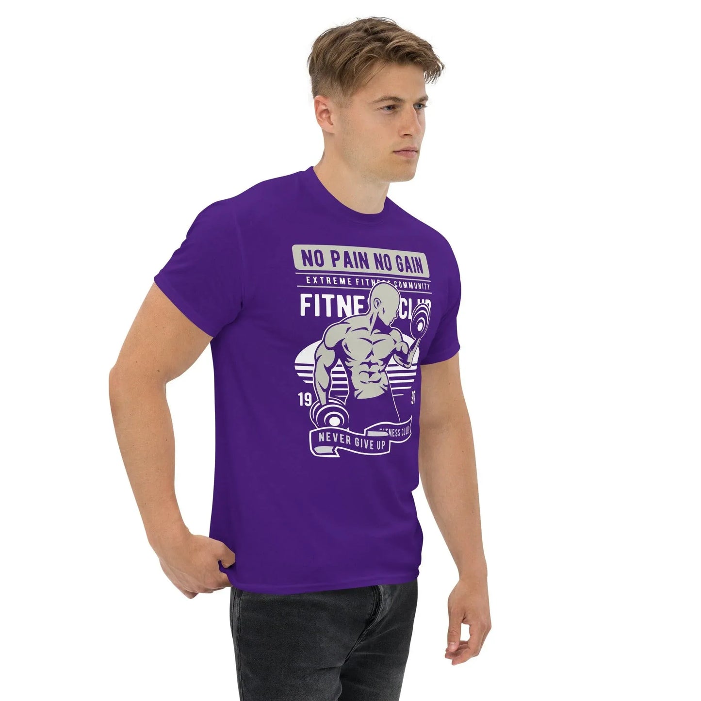 no-pain-no-gain-herren-t-shirt-t-shirt-jlr-design-12 - JLR Design