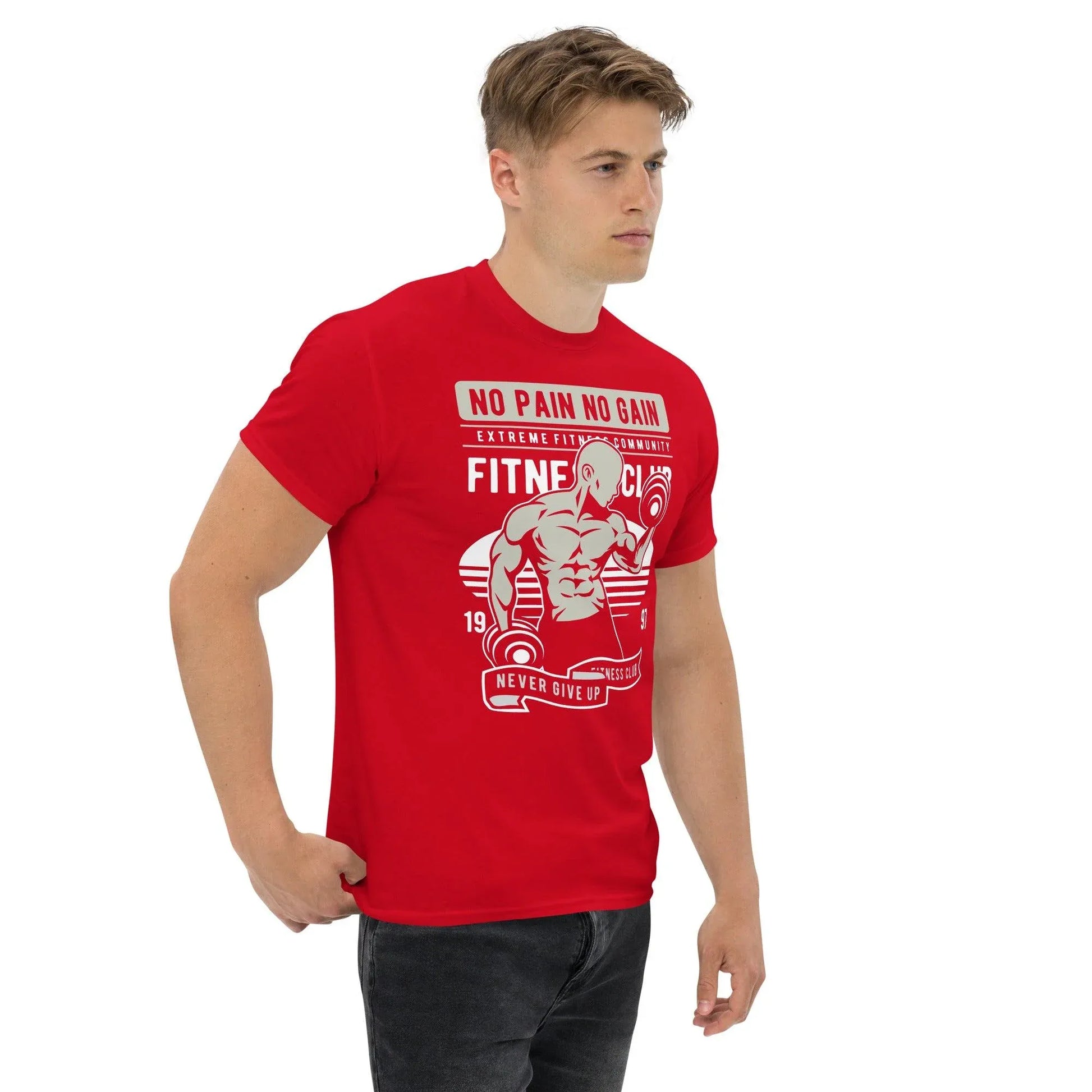 no-pain-no-gain-herren-t-shirt-t-shirt-jlr-design-15 - JLR Design