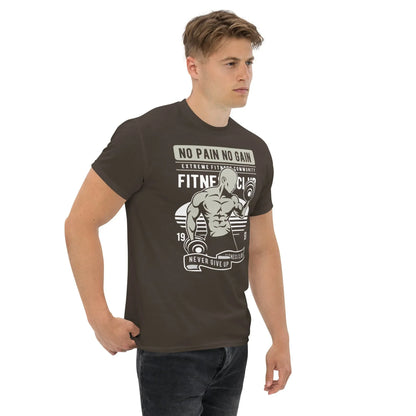no-pain-no-gain-herren-t-shirt-t-shirt-jlr-design-18 - JLR Design
