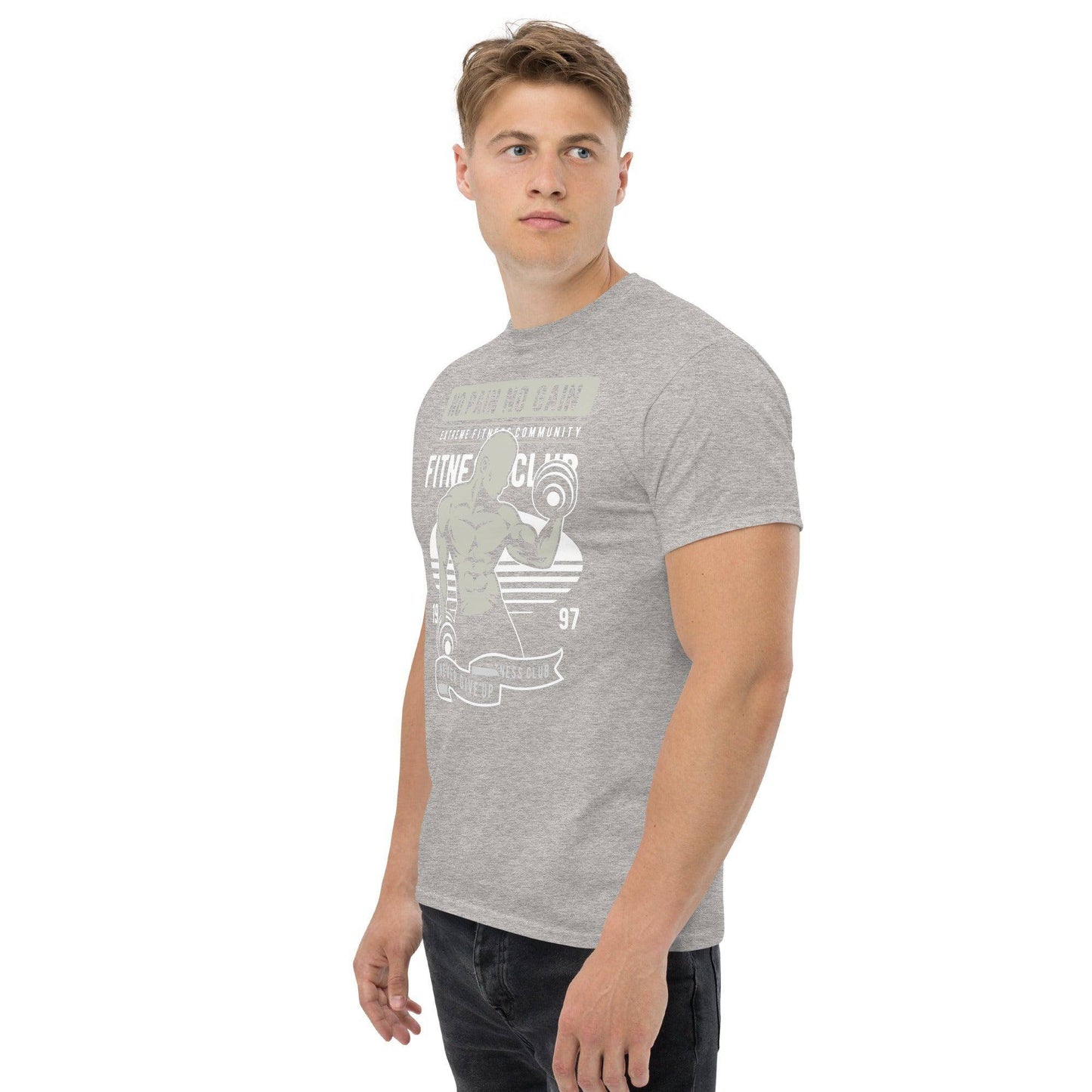 no-pain-no-gain-herren-t-shirt-t-shirt-jlr-design-29 - JLR Design
