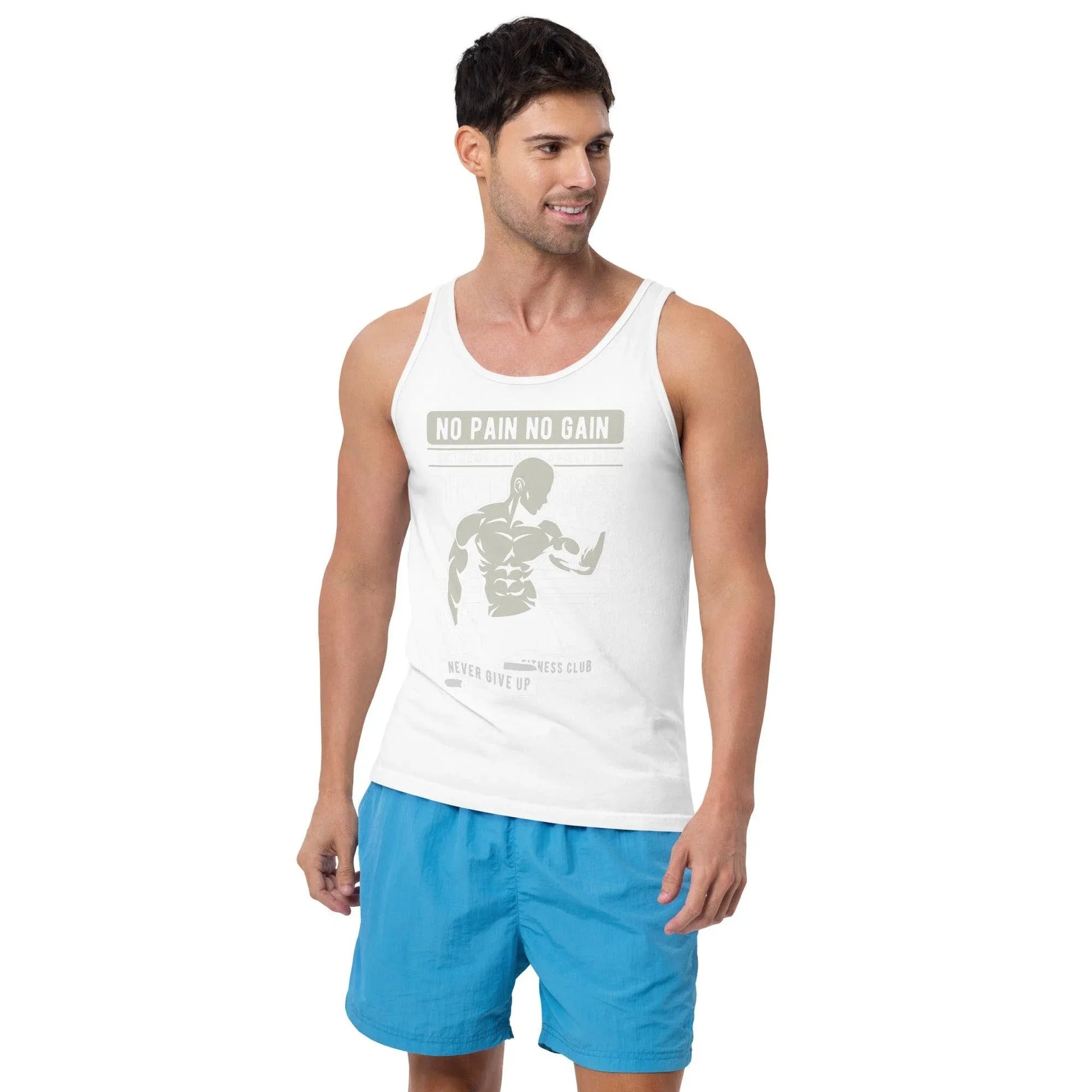 no-pain-no-gain-tanktop-tank-top-jlr-design-10 - JLR Design