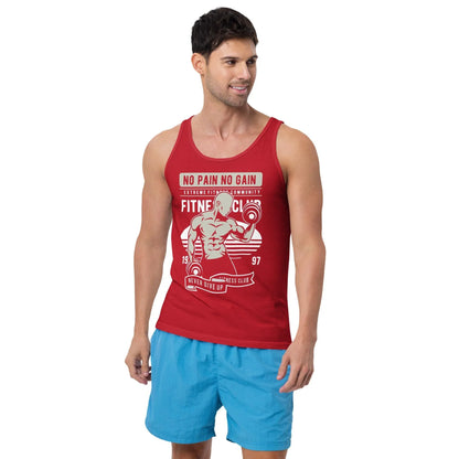no-pain-no-gain-tanktop-tank-top-jlr-design-3 - JLR Design