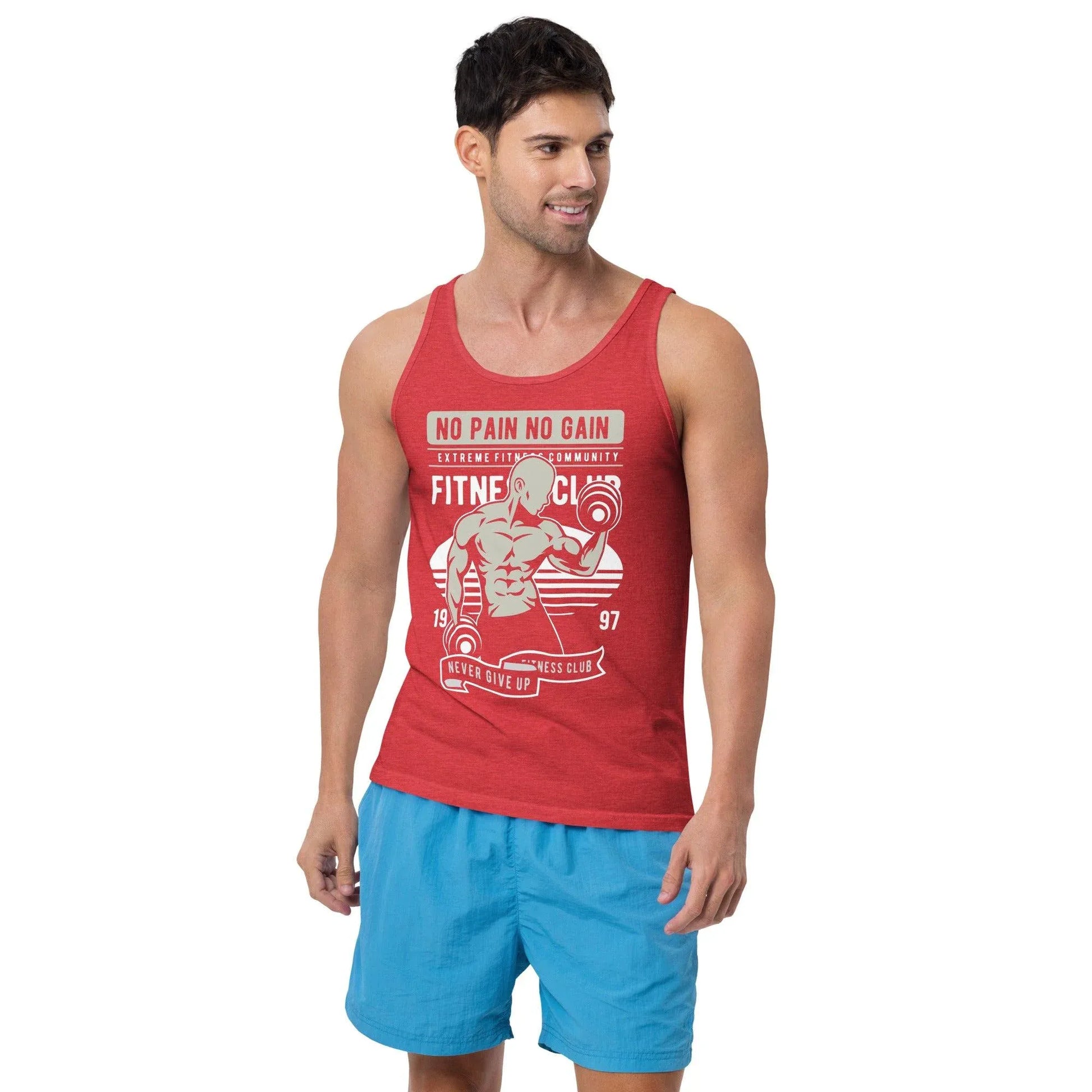 no-pain-no-gain-tanktop-tank-top-jlr-design-7 - JLR Design