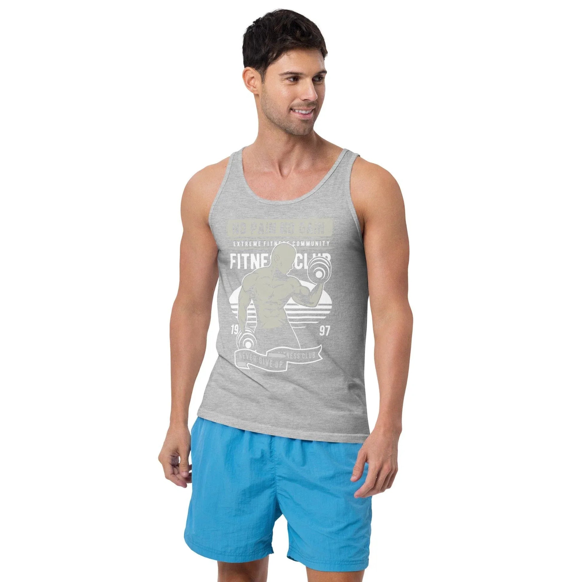 no-pain-no-gain-tanktop-tank-top-jlr-design-8 - JLR Design