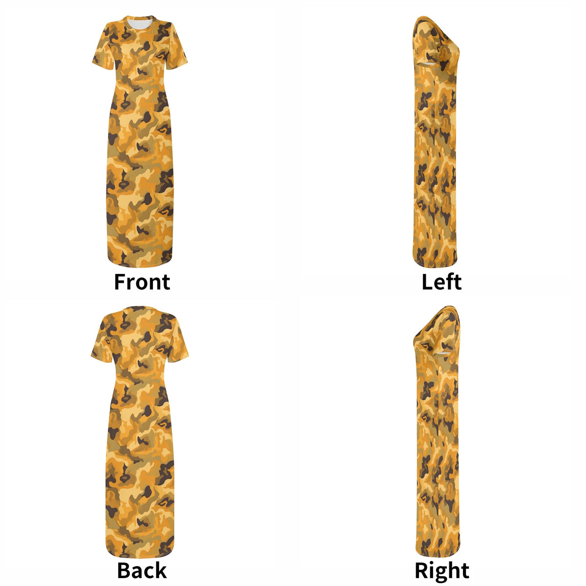 orange-camouflage-v2-bodycon-maxi-dress-long-dress-jlr-design-jlr-design-de-7 - JLR Design