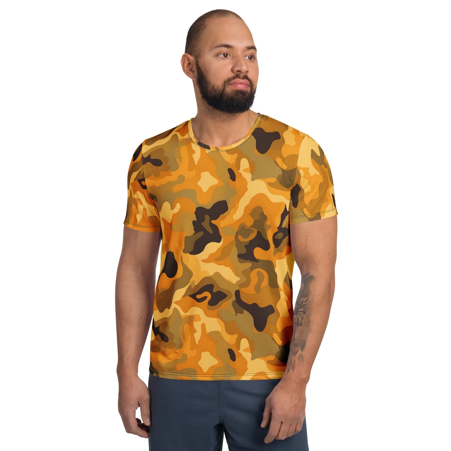 orange-camouflage-v3-sport-t-shirt-fur-herren-sport-t-shirt-jlr-design-1 - JLR Design