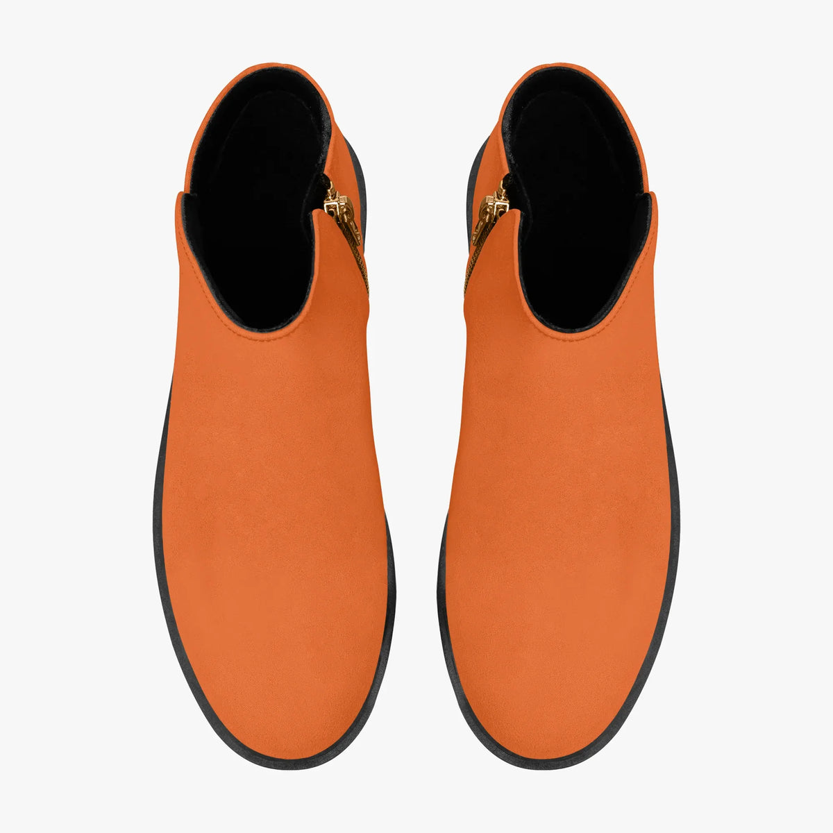 orange-elegante-reissverschluss-stiefeletten-stiefeletten-jlr-design-jlr-design-de-7 - JLR Design