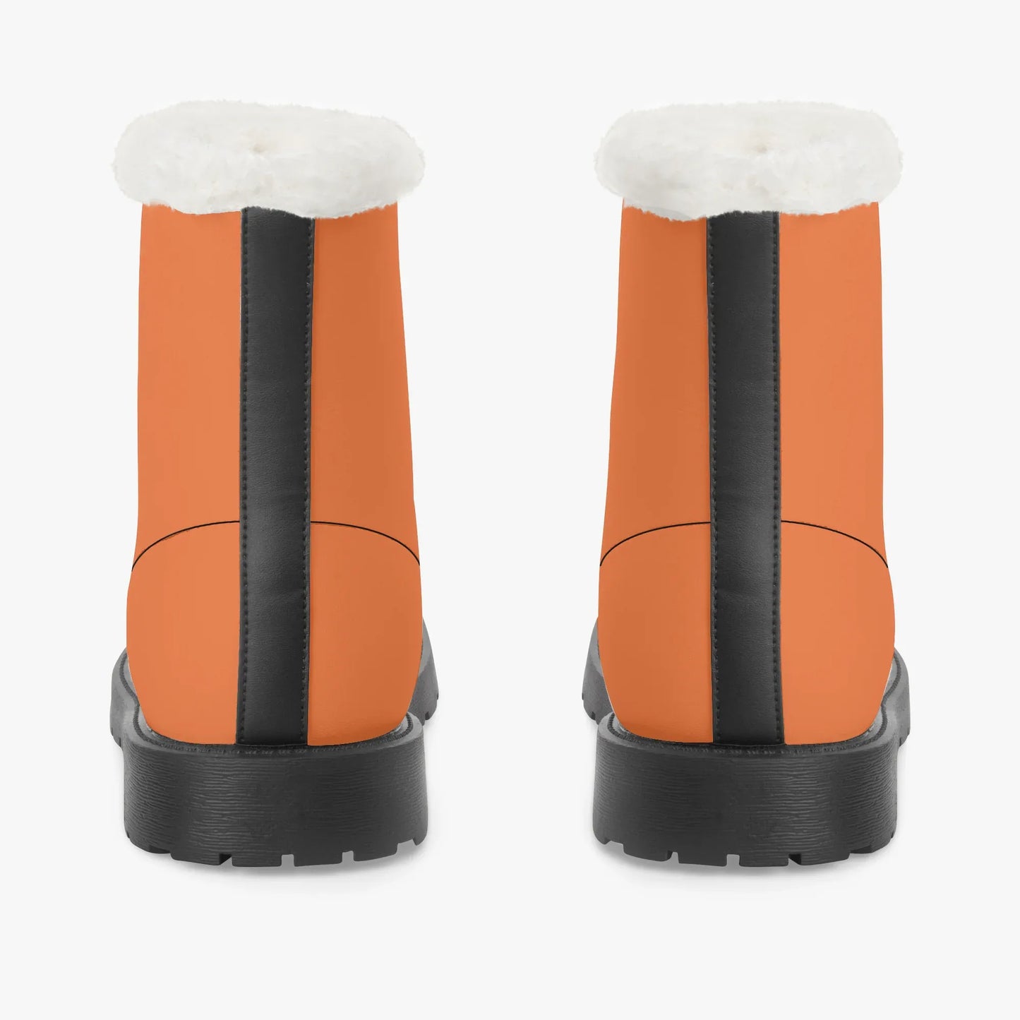 orange-faux-fur-leder-boots-boots-jlr-design-6 - JLR Design