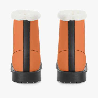 orange-faux-fur-leder-boots-boots-jlr-design-6 - JLR Design