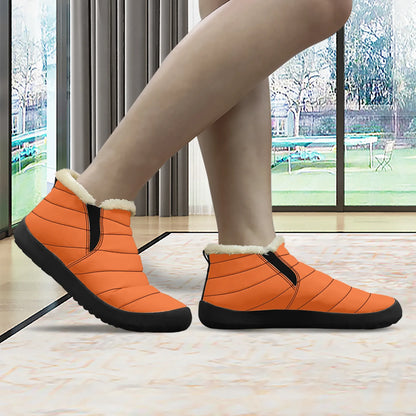 orange-faux-fur-slipper-slipper-jlr-design-3 - JLR Design
