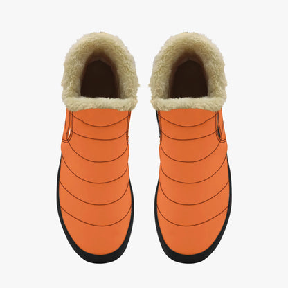 orange-faux-fur-slipper-slipper-jlr-design-5 - JLR Design