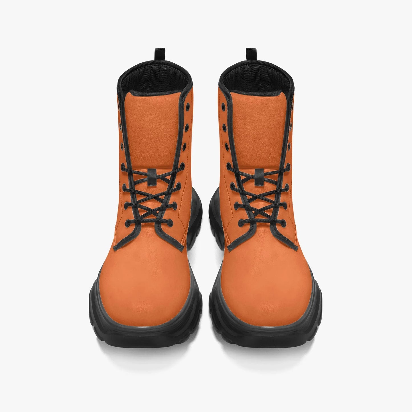 orange-leather-chunky-boots-boots-jlr-design-5 - JLR Design