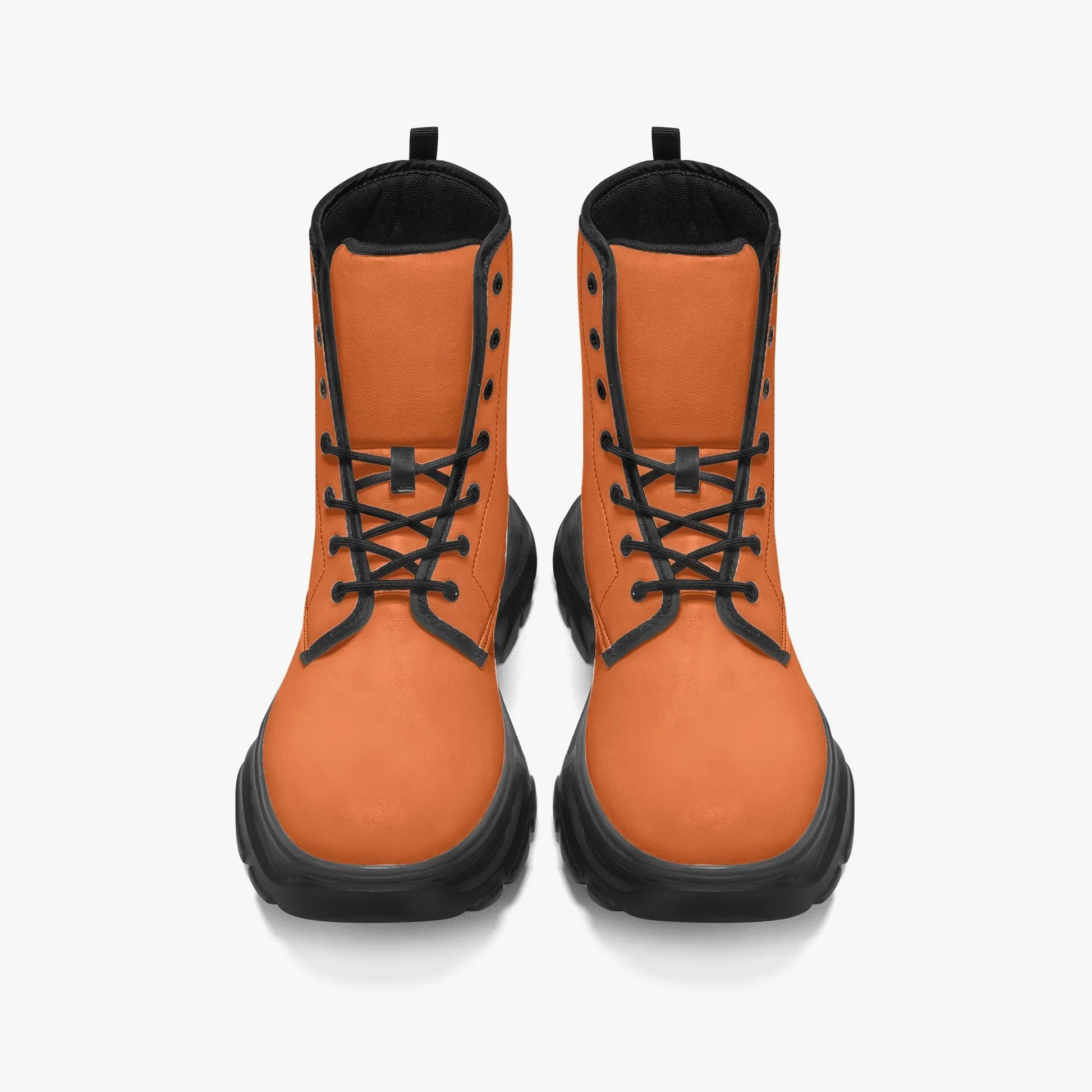 orange-leather-chunky-boots-boots-jlr-design-5 - JLR Design