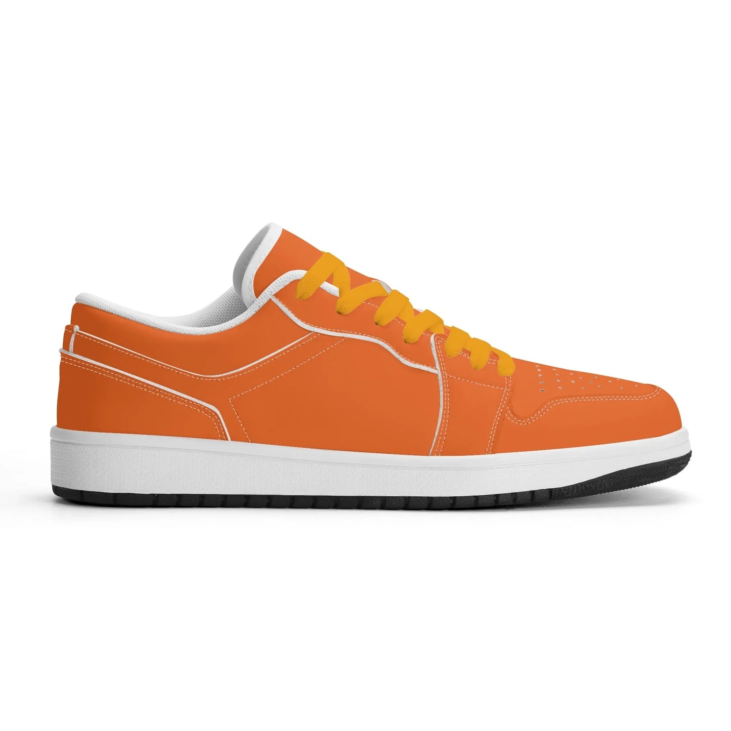 orange-low-top-leder-sneaker-fur-damen-sneaker-jlr-design-5 - JLR Design