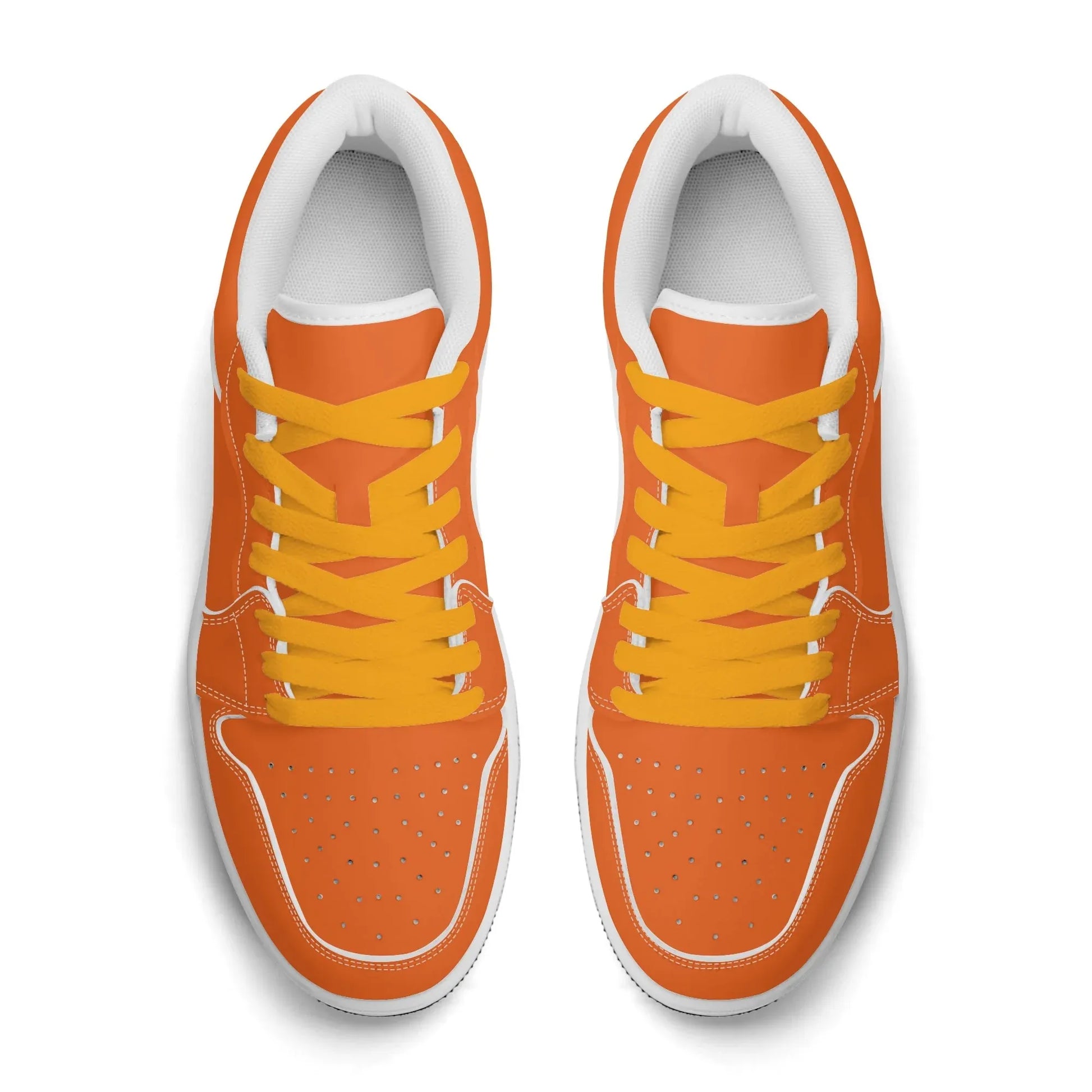 orange-low-top-leder-sneaker-fur-damen-sneaker-jlr-design-7 - JLR Design