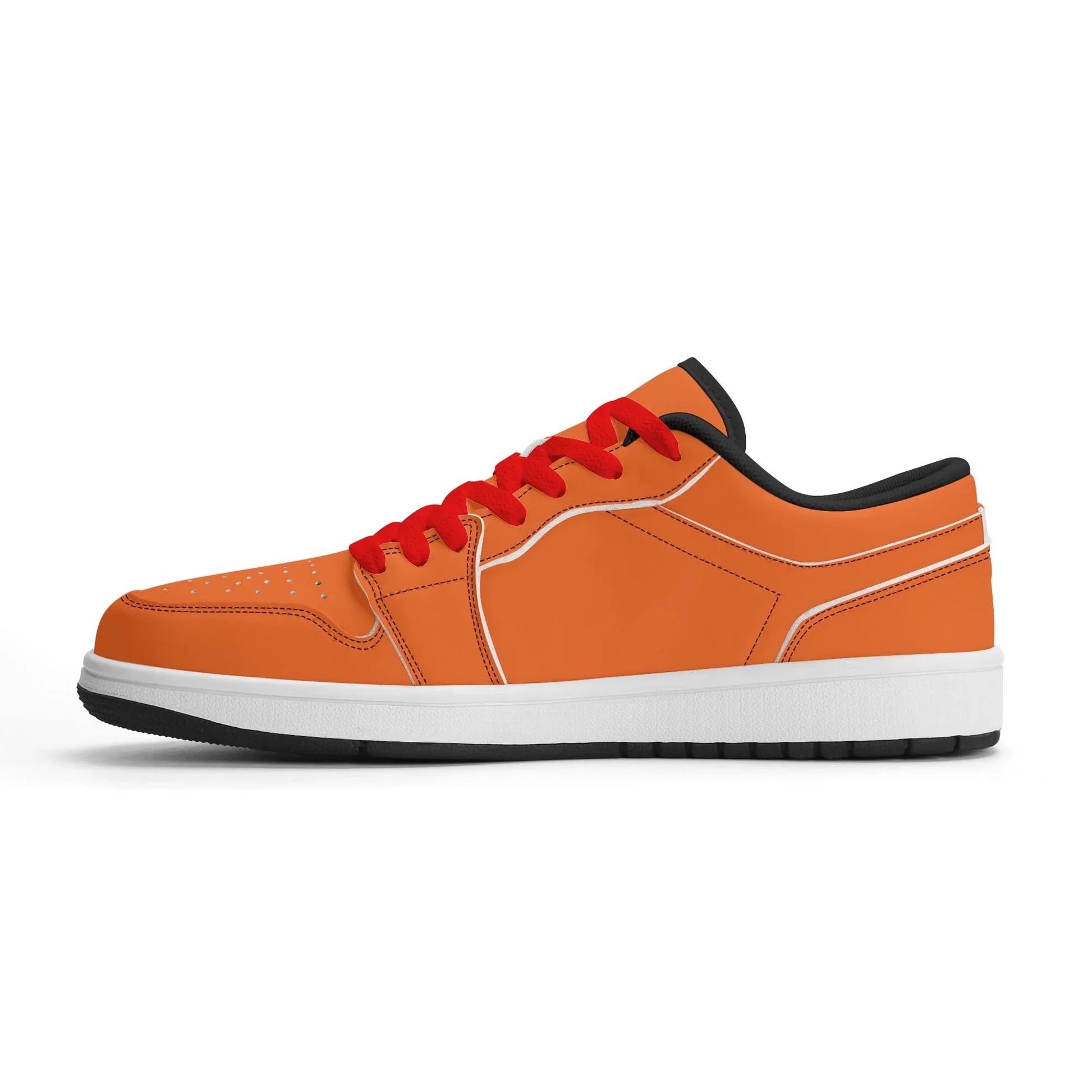 orange-low-top-leder-sneaker-fur-herren-sneaker-jlr-design-11 - JLR Design