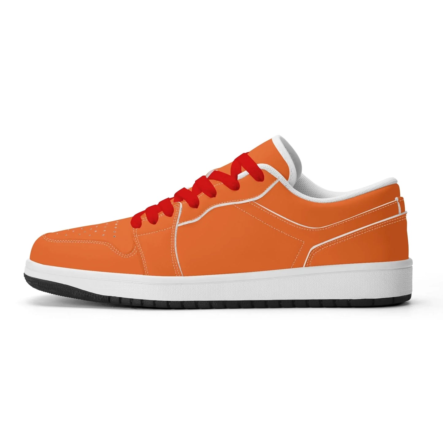 orange-low-top-leder-sneaker-fur-herren-sneaker-jlr-design-2 - JLR Design