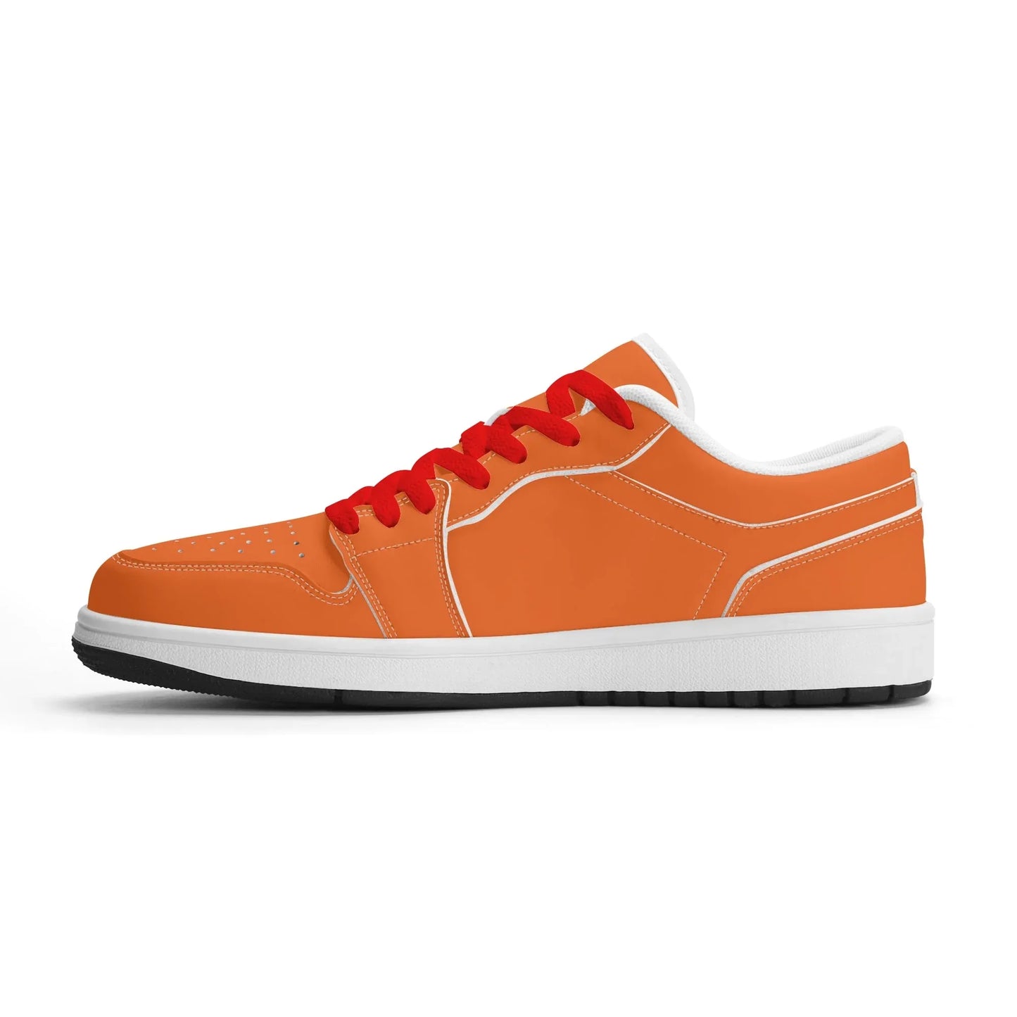 orange-low-top-leder-sneaker-fur-herren-sneaker-jlr-design-4 - JLR Design