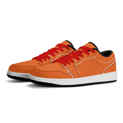 orange-low-top-leder-sneaker-fur-herren-sneaker-jlr-design-8 - JLR Design