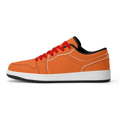 orange-low-top-leder-sneaker-fur-herren-sneaker-jlr-design-9 - JLR Design
